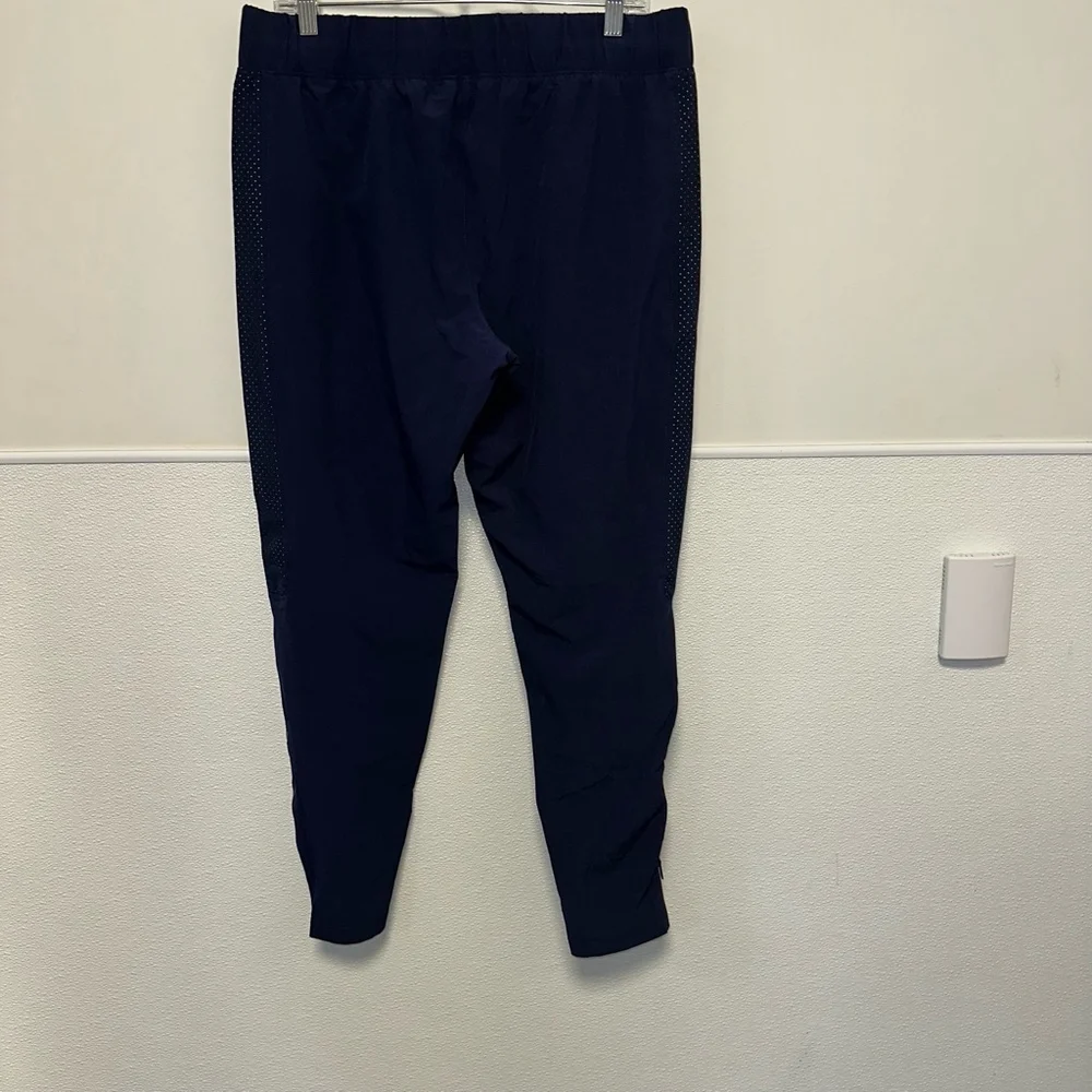 Women's Under Armour Jogger Pants Size L Navy Blue Auburn Lacrosse Club NWT NEW - Picture 8 of 14